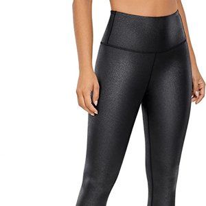 Leather Look Leggings Size Small